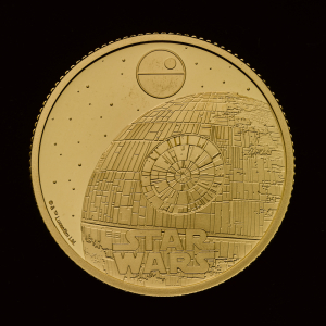 Star Wars Death Star II 2024 1/4oz Gold Proof Trial Piece