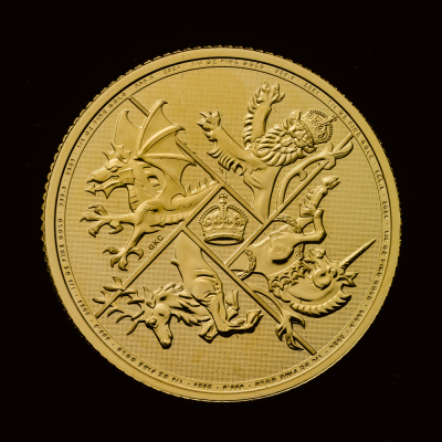 The Four Nations 2024 1/4 Gold Bullion Trial Piece