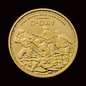 D-Day 2024 1/4oz Gold Bullion Trial Piece (US Design)