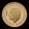 Sir Winston Churchill 2024 &pound;2 Gold Proof Trial Piece - 2