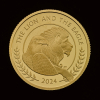 The Lion and The Eagle 2024 1/4oz Gold Proof Trial Piece