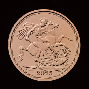 The Sovereign 2025 Gold Bullion Trial Piece