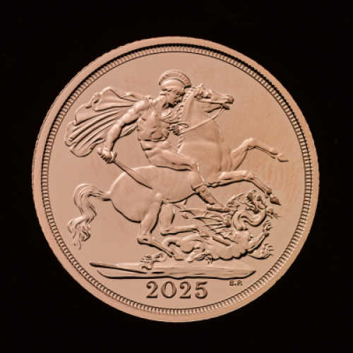 The Sovereign 2025 Gold Bullion Trial Piece