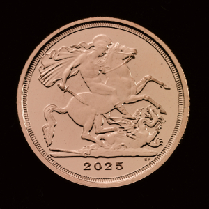 The Quarter-Sovereign 2025 Gold Bullion Trial Piece