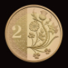 King Charles III Definitives 2023 &pound;2 Gold Proof Trial Piece