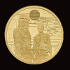 Star Wars Han Solo and Chewbacca 2024 1oz Gold Proof Trial Piece