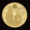 Star Wars Han Solo and Chewbacca 2024 1oz Gold Proof Trial Piece