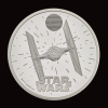 Star Wars TIE Fighter 2024 2oz Silver Proof Trial Piece