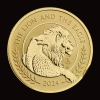 The Lion and The Eagle 2024 1oz Gold Proof Trial Piece