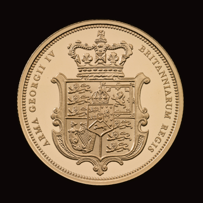 The Double-Sovereign 2025 Gold Proof Trial Piece