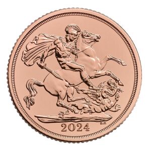 The Sovereign 2024 Gold Bullion Trial Piece