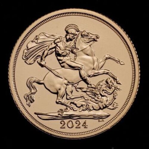 The Sovereign 2024 Gold Bullion Trial Piece