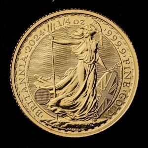 Britannia 2024 1/4oz Gold Bullion Trial Piece