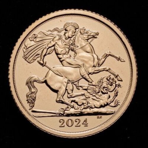 The Half-Sovereign 2024 Gold Bullion Trial Piece