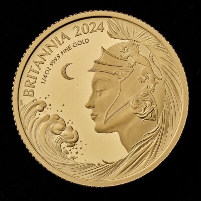 Britannia 2024 1/4oz Gold Proof Trial Piece