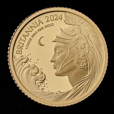 Britannia 2024 1/10oz Gold Proof Trial Piece