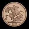 The Sovereign 2025 Last of the Red Gold St George & The Dragon Gold Proof Trial Piece