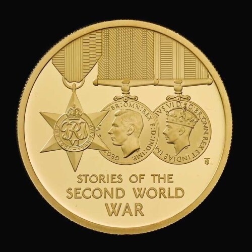 Stories of the Second World War 2025 2oz Gold Proof Trial Piece