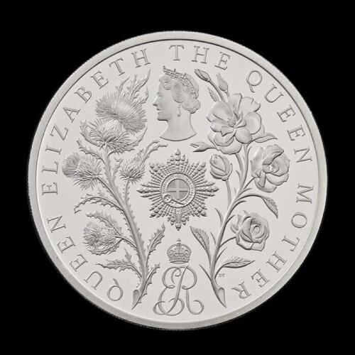 Queen Elizabeth The Queen Mother 2025 1oz Silver Proof Trial Piece