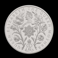 Queen Elizabeth The Queen Mother 2025 1oz Silver Proof Trial Piece