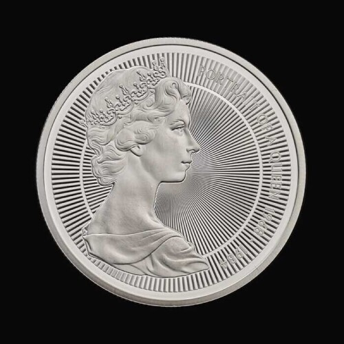 Portraits of a Queen &ndash; Elizabeth II The Second Effigy 2026 &pound;5 Silver Proof Piedfort Trial Piece