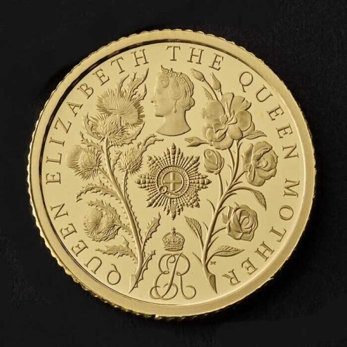 Queen Elizabeth The Queen Mother 2025 1/10oz Gold Proof Trial Piece