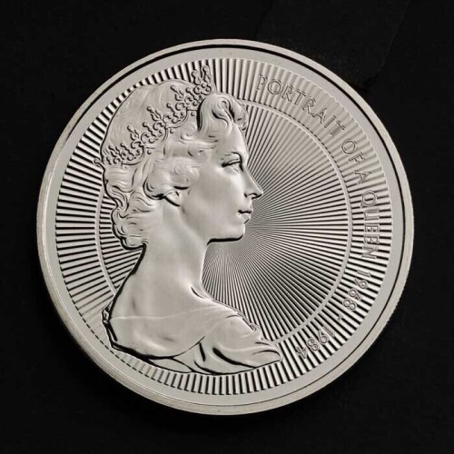 Portraits of a Queen &ndash; Elizabeth II The Second Effigy 2026 &pound;5 Brilliant Uncirculated Trial Piece