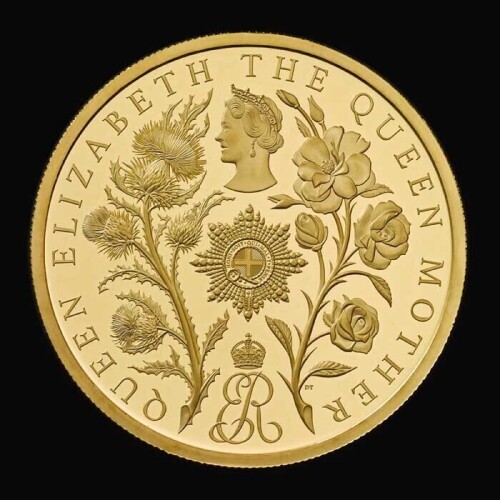 Queen Elizabeth The Queen Mother 2025 2oz Gold Proof Trial Piece