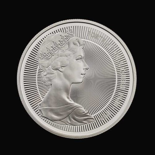 Portraits of a Queen &ndash; Elizabeth II The Second Effigy 2026 &pound;5 Silver Proof Trial Piece