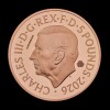 Portraits of a Queen &ndash; Elizabeth II The First Effigy 2026 &pound;5 Gold Proof Trial Piece - 2