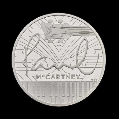 Paul McCartney 2024 1oz Silver Proof Trial Piece