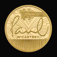 Paul McCartney 2024 2oz Gold Proof Trial Piece