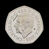 MONOPOLY 2025 50p Silver Proof Colour Trial Piece - 2