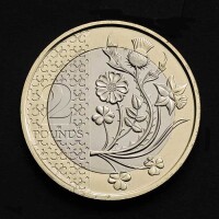Definitive &pound;2 2025 Brilliant Uncirculated Trial Piece