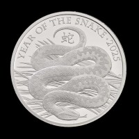 Lunar Year of the Snake 2025 1oz Silver Proof Trial Piece