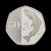 Definitive 50p 2025 Silver Proof Trial Piece