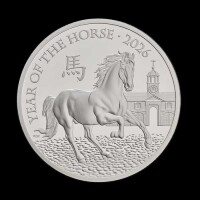 Lunar Year of the Horse 2026 1oz Silver Proof Trial Piece