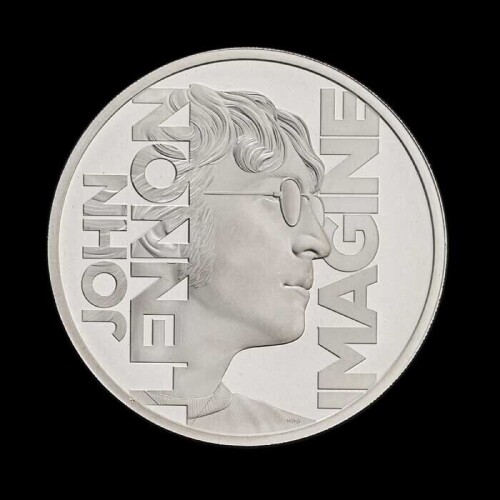 John Lennon 2025 1oz Silver Proof Trial Piece