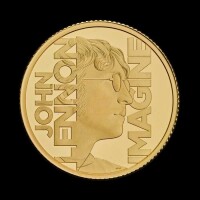 John Lennon 2025 1/4oz Gold Proof Trial Piece
