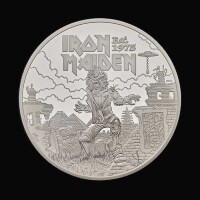 Iron Maiden 2025 5oz Silver Proof Trial Piece