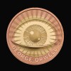 George Orwell 2025 &pound;2 Gold Proof Trial Piece