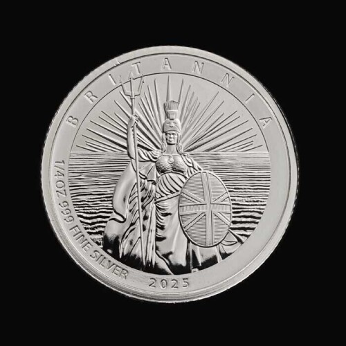 Britannia 2025 1/4oz Silver Proof Trial Piece