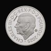 Freddie Mercury 2025 1oz Silver Proof Colour Trial Piece - 2
