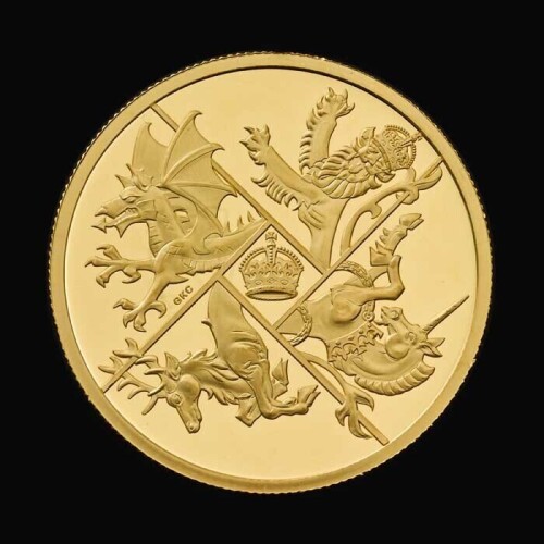 The Four Nations 2025 1oz Gold Proof Trial Piece