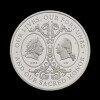 The Two Georges 2025 1oz Silver Proof Trial Piece