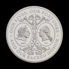 The Two Georges 2025 2oz Silver Proof Trial Piece