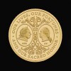 The Two Georges 2025 1/4oz Gold Proof Trial Piece