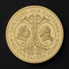 The Two Georges 2025 2oz Gold Proof Trial Piece