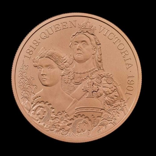The Life of Queen Victoria 2026 &pound;5 Gold Proof Trial Piece