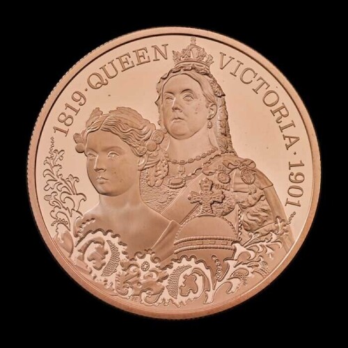 The Life of Queen Victoria 2026 &pound;5 Gold Proof Trial Piece